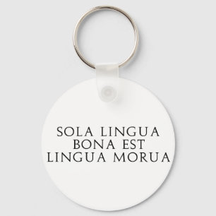Porte-clés Sola Lingua Bona