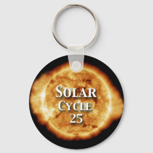 Porte-clés Solaire Cycle 25 Soleil actif