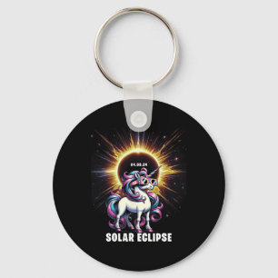 Porte-clés Solaire Eclipse 2024 Total Eclipse 8 Avril 24 Unic