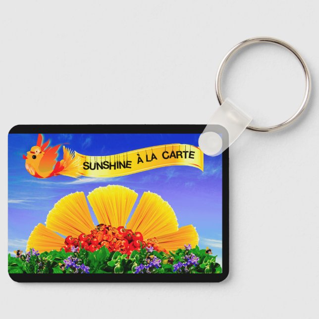 PORTE-CLÉS SOLEIL ALA CARTE ! (Recto)