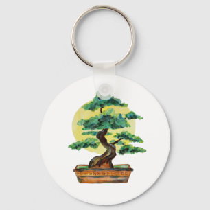 Porte-clés Soleil de Bonsai Tree japonais