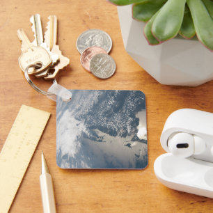 Porte-clés Soleil Sur Les Eaux De La Terre.