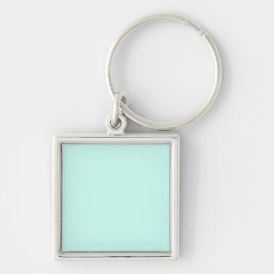 Porte-clés Solide camée vert menthe doux turquoise