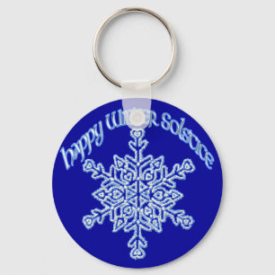 Porte-clés Solstice d'hiver heureux