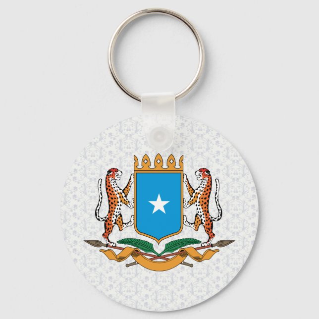 Porte-clés Somalie Détail des armoiries (Recto)