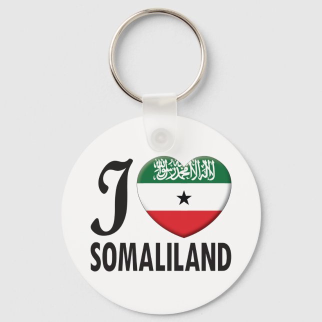 Porte-clés Somaliland Love (Recto)