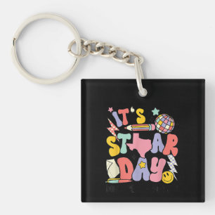 Porte-clés Son Jour D'Époque Dont Stress Faites Votre Meilleu
