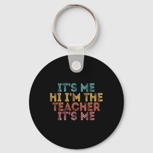 Porte-clés Son Me Hi Im L’enseignant It’s Me1