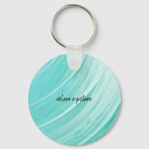 Porte-clés sonnerie de clé avec sagesse italienne