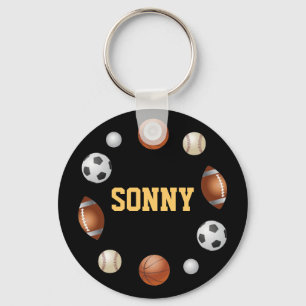 Porte-clés Sonny World of Sports Porte - clé - Noir