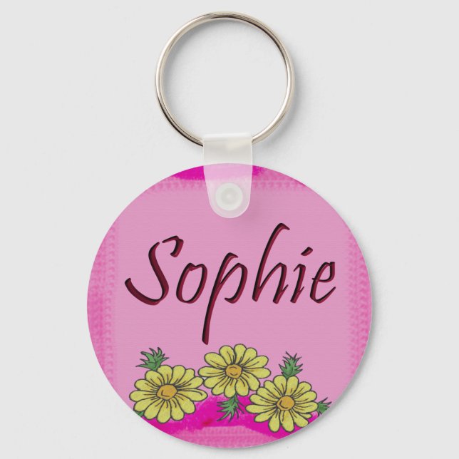 Porte-clés Sophie Daisy (Recto)