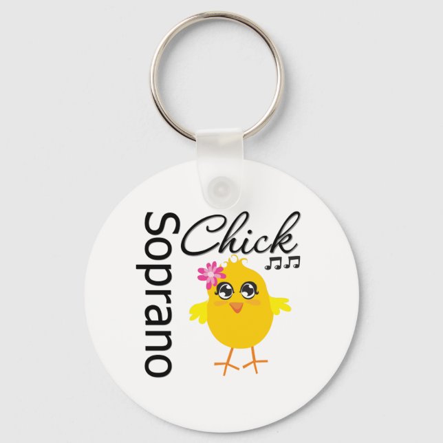 Porte-clés Soprano Chick (Recto)