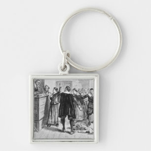 Porte-clés Sorcellerie au village de Salem