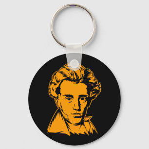 Porte-clés Soren Kierkegaard philosophie portra existentialis
