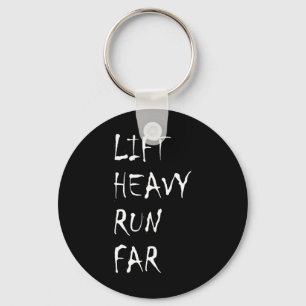 Porte-clés Soulever lourd courir loin hybride sport fitness c