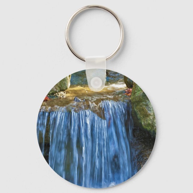 Porte-clés Source d'eau bleue (Recto)