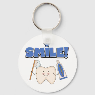 Porte-clés SOURIRE - T-shirts et cadeaux pour dents