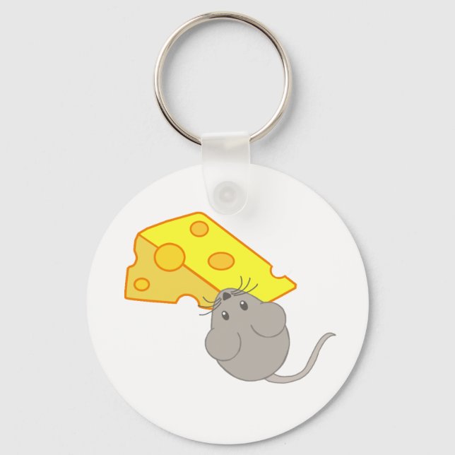 Porte-clés Souris au fromage (Recto)