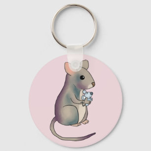 Porte-clés Souris avec la souris