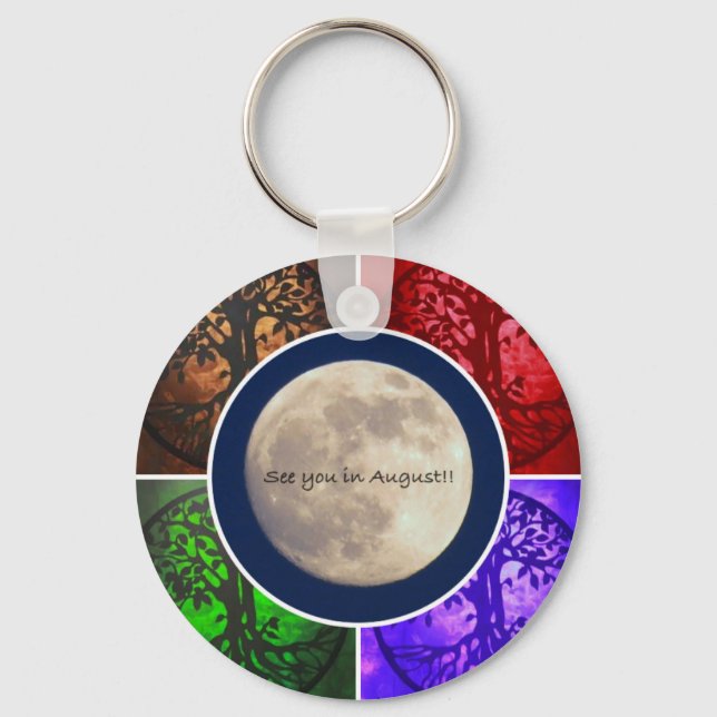 Porte-clés Sous Août Ciel... (Recto)