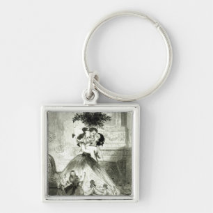 Porte-clés Sous le Mistletoe