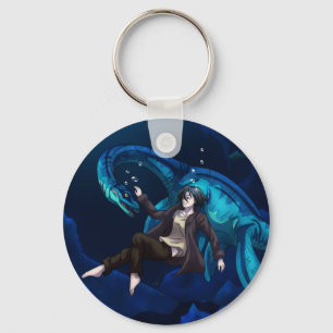 Porte-clés Sous l'eau avec Plesiosaurus