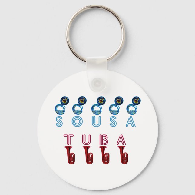 Porte-clés sousa de tuba (Recto)