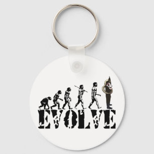 Porte-clés Sousaphone Tuba Tubas Evolution de l'art musical