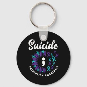 Porte-clés Soutien à la sensibilisation au suicide Prévention