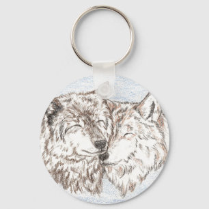 Porte-clés Soutien Porte - clé Wolf