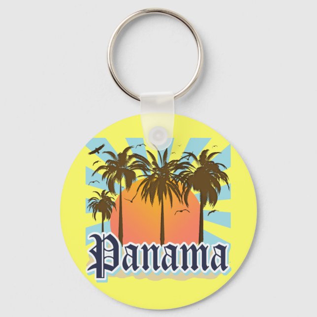 Porte-clés Souvenir de Panama City (Recto)
