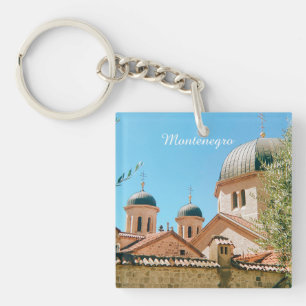 Porte-clés souvenir de voyage à Kotor, Monténégro