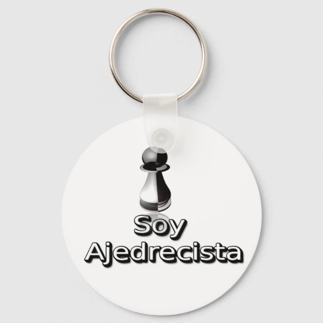 Porte-clés Soy ajedrecista (Recto)