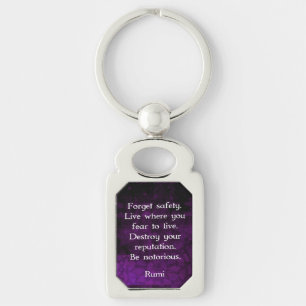 Porte-clés Soyez Citation Inspirationnelle De Rumi Célèbre