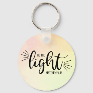 Porte-clés Soyez la Lumière Matthieu 5:14
