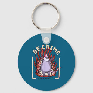 Porte-clés Soyez Mignon Crime Gay Opossum Possum Amant
