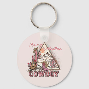 Porte-clés Soyez Mon Cowboy Valentine