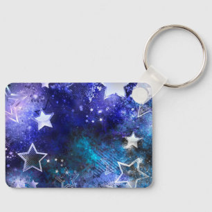 Porte-clés Space Background with Stars