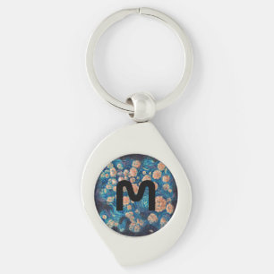 Porte-clés Space Mimosa Golden Nebula Blossom