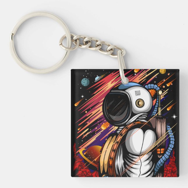 Porte-clés Spaceman (Devant)