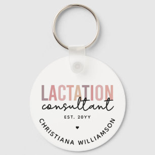 Porte-clés Spécialiste en lactation sur mesure IBCLC