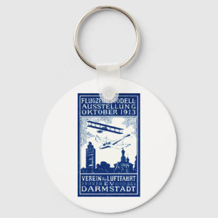 Porte-clés Spectacle aérien de Darmstadt 1913