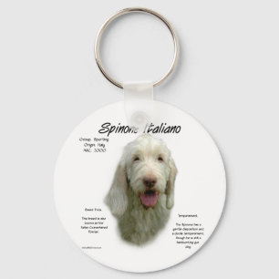 Porte-clés Spinone Italiano Histoire Design