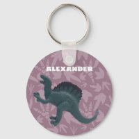 Spinosaurus Toy Dinosaur Turquoise et violet