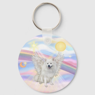 Porte-clés Spitz Esquimau Américain