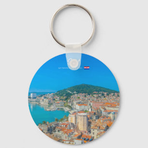 Porte-clés Split, Croatie - Ville côtière