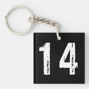Porte-clés Sport numéro 14
