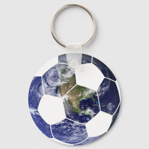 Porte-clés Sports balle Football Terre