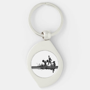 Porte-clés Sports, Forme physique, Silhouette