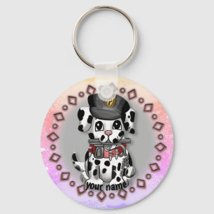 Porte-clés Spotty Police Chien porte - clé